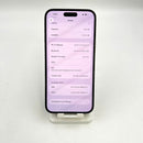 iPhone 14 Pro Max 128GB Space Black 96% baterai 100% Apple International (Baterai diganti, goresan cat yang cukup signifikan pada bezel, sedikit perubahan warna pada bagian belakang, 3 noda, kode KH/A) - HH5507 