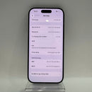 iPhone 16 Pro 256GB Kondisi Asli 98% Baterai 93% Impor Internasional dari SB (Tidak menggunakan SIM SB - noda di bagian belakang, goresan di layar) - HH6491 
