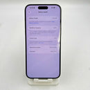 iPhone 15 Pro Max 256GB Biru Titanium 98% baterai 86% Versi Apple Internasional (noda 0,5x, bezel tergores parah) - HH6781