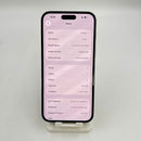 iPhone 14 Pro Max 128GB Deep Purple, kondisi baterai 98%, 85% baterai, versi internasional dari Australia (Tidak menggunakan SIM Australia - terdapat 3 noda dan goresan cat pada bezel) - HH4643 