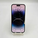iPhone 14 Pro Max 128GB Deep Purple, kondisi baterai 98%, 85% baterai, versi internasional dari Australia (Tidak menggunakan SIM Australia - terdapat 3 noda dan goresan cat pada bezel) - HH4643 