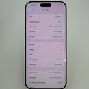 iPhone 16 Pro Max 256GB Desert Titanium 98% baterai 87% Internasional Apple - HH1640