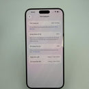 iPhone 15 Pro Max 256GB Biru Titanium 98% baterai 86% Versi Apple Internasional (noda 0,5x, bezel tergores parah) - HH6781