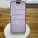 iPhone 17 Pro 1TB Silver Kondisi 99% Fullbox, Baterai 100%, Versi Internasional dari RKT (Tidak menggunakan SIM RKT - Hanya diisi daya dua kali) - HH1259 
