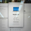 Macbook Air 2024 13.6 inci Putih Apple M3/ RAM 8GB/ SSD 256GB Kondisi 98% (sudah diisi daya 39 kali) 