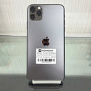 iPhone 11 Pro Max 64GB Abu-abu, kondisi 97%, baterai 100%. Paket data seluler sudah lunas, berfungsi seperti versi internasional Apple (Baterai sudah diganti - layar dan bezel tergores, terdapat perubahan warna gelap di bagian belakang) - HH3066 