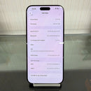 iPhone 16 Pro Max 256GB Desert Titanium 98% baterai 87% Internasional Apple - HH1640