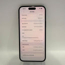 iPhone 15 Plus 128GB Hitam, baterai 98%, kondisi baterai 89%, versi Apple Internasional (terdapat goresan pada bezel dan lensa kamera) - HH6569 