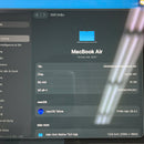 Macbook Air 2025 13.6" Sky Blue Apple M4/ 16GB RAM/ 256GB SSD Kondisi 99%, siklus pengisian daya 19 kali. BPTN 