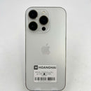 iPhone 14 Pro 128GB Putih, kondisi 98%, baterai 100%. Paket data seluler sudah lunas, berfungsi seperti perangkat Apple internasional. (Baterai sudah diganti, layar terdapat goresan dan noda 0,5x/3x) - HH0716 