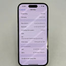 iPhone 14 Pro 128GB Putih, kondisi 98%, baterai 100%. Paket data seluler sudah lunas, berfungsi seperti perangkat Apple internasional. (Baterai sudah diganti, layar terdapat goresan dan noda 0,5x/3x) - HH0716 