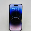 iPhone 14 Pro 128GB Putih, kondisi 98%, baterai 100%. Paket data seluler sudah lunas, berfungsi seperti perangkat Apple internasional. (Baterai sudah diganti, layar terdapat goresan dan noda 0,5x/3x) - HH0716 