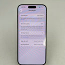 iPhone 15 Pro Max 256GB Biru Titanium 98% baterai 86% Versi Apple Internasional (noda 0,5x, bezel tergores parah) - HH6781