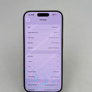 iPhone 15 Pro 256GB Hitam 98% baterai 87% Versi internasional dari AU (Tidak menggunakan SIM AU - goresan cat di tepi, perubahan warna di bagian belakang, noda 0,5x/3x) - HH7140 