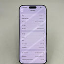 iPhone 16 Pro Max 256GB Desert Titanium 98% baterai 87% Internasional Apple - HH1640