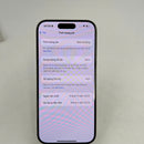 iPhone 15 Pro 128GB Putih, baterai 98%, 87%, versi Apple Internasional (kerusakan kamera, goresan pada bezel, perubahan warna pada bagian belakang) - HH8953 