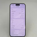 iPhone 15 Pro Max 1TB Hitam Titanium 98% baterai 100% Versi Apple Internasional (banyak goresan layar, noda 0,5x, baterai diganti) - HH9393