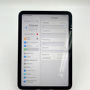 iPad Mini 7 8.3" 128GB Space Gray 5G + Wifi 100% Fullbox, baterai 100% dari SB (baru diisi daya sekali) 