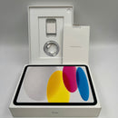 iPad Generasi ke-11 11" 128GB Perak 5G + Wifi 100% Kondisi Fullbox, Baterai 100% Dari SB 