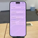 iPhone 16 Pro Max 256GB Black Titanium 97% pin 93% Quốc Tế Apple (Có xước - Esim,LL/A,Tróc sơn nhiều) - HH7512
