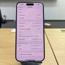iPhone 15 Pro Max 256GB Biru Titanium 98% baterai 86% Versi Apple Internasional (noda 0,5x, bezel tergores parah) - HH6781