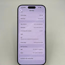 iPhone 16 Pro Max 256GB Black Titanium 98% pin 91% Quốc Tế Apple (Có xước - Esim,LL/A) - HH9695
