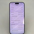 iPhone 16 Pro Max 256GB Black Titanium 97% pin 95% Quốc Tế Apple (Có xước - Esim,LL/A) - HH9911