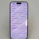 iPhone 16 Pro Max 256GB Black Titanium 98% pin 94% Quốc Tế Apple (Có xước - Esim,LL/A) - HH9700
