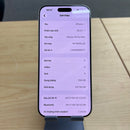 iPhone 16 Pro Max 256GB White Titanium 98% pin 96% Quốc Tế Apple (Xước ít - Esim,LL/A) - HH4154