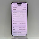 iPhone 16 Pro Max 256GB Desert Titanium 99% pin 100% sạc 0 lần Quốc Tế Apple (Đã thay pin - Esim,LL/A pin CHAP) - HH8611