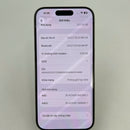 iPhone 15 Pro 128GB Natural Titanium, baterai 98%, daya baterai 86%. Paket data seluler sudah dibayar penuh, berfungsi seperti produk Apple internasional - HH1043 