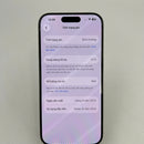 iPhone 15 Pro 128GB Natural Titanium, baterai 98%, daya baterai 86%. Paket data seluler sudah dibayar penuh, berfungsi seperti produk Apple internasional - HH1043 