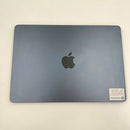 Macbook Air 2022 13.6 inci Midnight M2/ RAM 8GB/ SSD 512GB Kondisi 98%, Siklus Pengisian Daya 90, BPTN 
