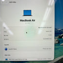 Macbook Air 2022 13.6 inci Midnight M2/ RAM 8GB/ SSD 512GB Kondisi 98%, Siklus Pengisian Daya 90, BPTN 