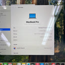Macbook Pro 2019 13,3 inci Space Gray Intel Core i7/ RAM 16GB/ SSD 256GB Baterai 97% 100% Terisi daya 3 kali BPTN (Baterai diganti, casing rusak, perubahan warna)