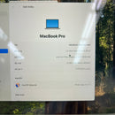 Macbook Pro 2019 13,3 inci Space Gray Intel Core i7/ RAM 16GB/ SSD 256GB Baterai 97% 100% Terisi daya 3 kali BPTN (Baterai diganti, casing rusak, perubahan warna)