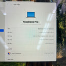Macbook Pro 2019 13,3 inci Space Gray Intel Core i7/ RAM 16GB/ SSD 256GB Baterai 97% 100% Terisi daya 3 kali BPTN (Baterai diganti, casing rusak, perubahan warna)