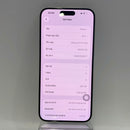 iPhone 15 Pro Max 256GB White Titanium 98% pin 88% Quốc Tế Apple (Có xước - đốm 0.5x) - HH8340