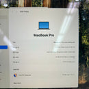 Macbook Pro 2019 13,3 inci Space Gray Intel Core i7/ RAM 16GB/ SSD 256GB Baterai 97% 100% Terisi daya 3 kali BPTN (Baterai diganti, casing rusak, perubahan warna)