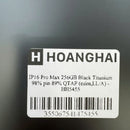 iPhone 16 Pro Max 256GB Black Titanium 98% pin 89% Quốc Tế Apple (esim,LL/A) - HH5455