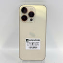 iPhone 14 Pro 128GB Gold 97% pin 100% Máy đã trả hết tiền mạng dùng như Quốc tế Apple (Đã thay pin - Có trầy) - HH2972