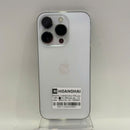 iPhone 14 Pro 128GB Silver 98% pin 100% Máy đã trả hết tiền mạng dùng như Quốc tế Apple (Đã thay pin - Có xước - đốm 0.5x, 3x) - HH9847